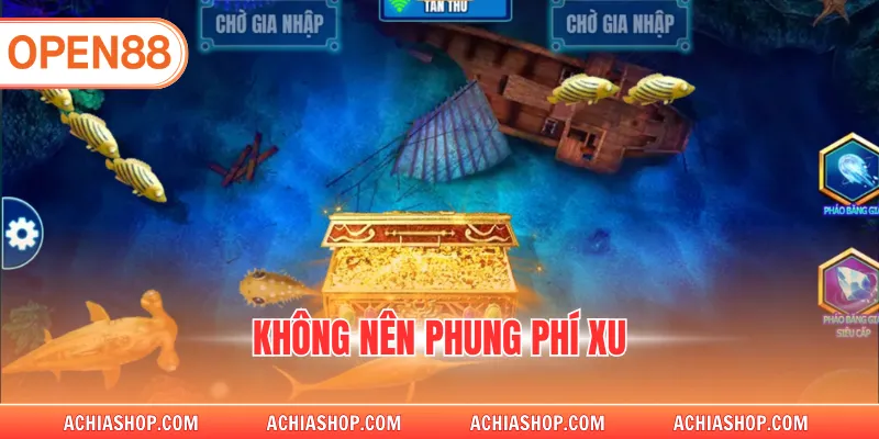 Không nên phung phí xu