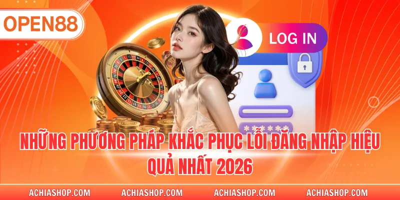 Những phương pháp khắc phục lỗi đăng nhập hiệu quả nhất 2026